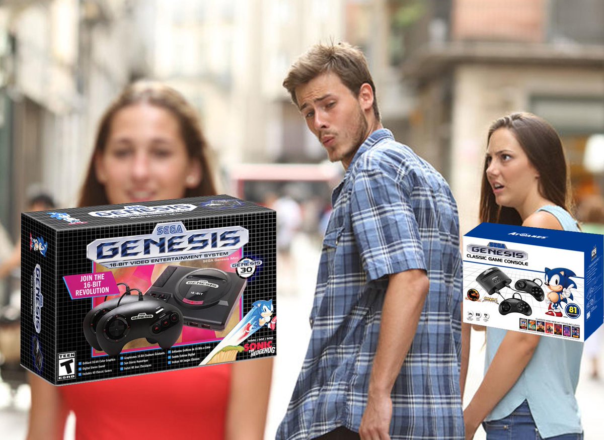 Twitter 上的⚙️ Meme Bean ⚙️：The @SEGA Genesis Mini is really looking pretty  good right now. https://t.co/D0jXSJpp0f / Twitter