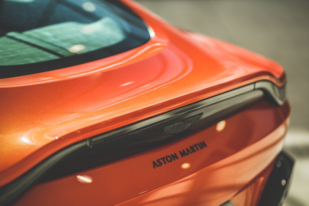 Q Stories: The intense energy of Cosmos Orange meets technical carbon fibre for the Q by Aston Martin commission Vantage created specially for the 2019 Geneva International Motor Show. 
#QbyAstonMartin #QStories  #BeautifulisBespoke
