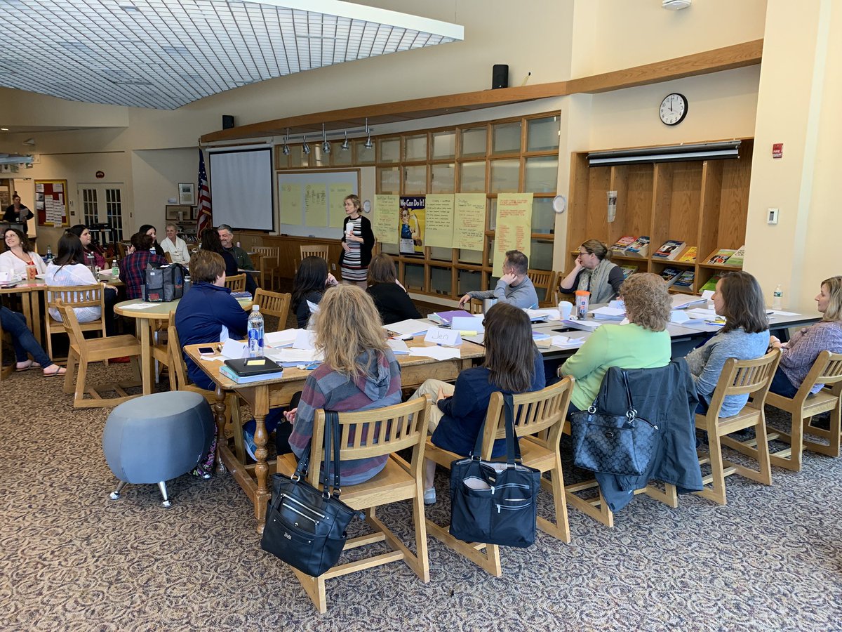 86a21001cec7407's tweet image. Catskill High School working on Co-Teaching Strategies