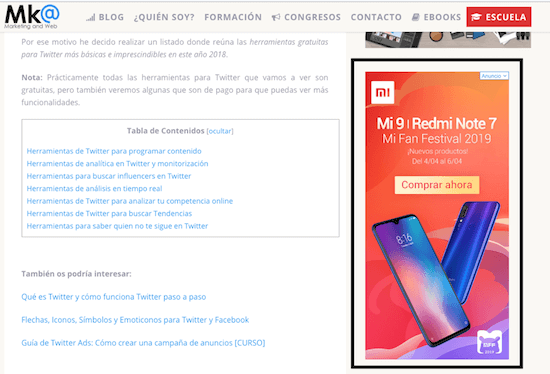 MariaDlaCalzada's tweet photo. 🚀🚀🚀Si estás pensando en hacer 🄿🅄🄱🄻🄸🄲🄸🄳🄰🄳en Internet, pero antes prefieres informarte, @escuelamktweb publica este artículo de @Castro_Valin que te ayudará bastante.
#emprendedores #publicidad #marketingdigital #masterMKTweb https://t.co/rBj57xY176