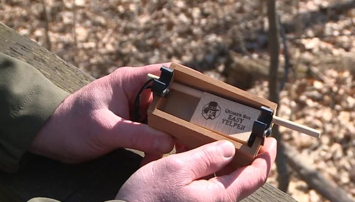 OhioDivWildlife's tweet photo. #LearntoHuntVideo: Turkey Box Call (Push Button). The push button turkey box call is popular and easy to use: https://t.co/fFNdtrFmGE The 2019 spring #turkeyseason south zone opens to hunters on this coming Monday, April 22! https://t.co/AOtNTHm4tP #huntohio #boxcall https://t.co/QkRou4xdTU