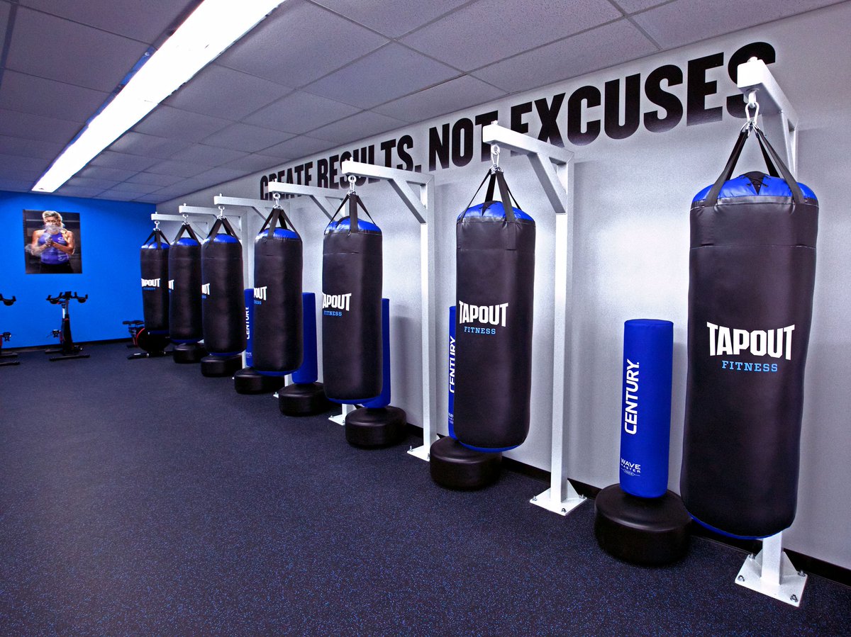 tapout punching bag