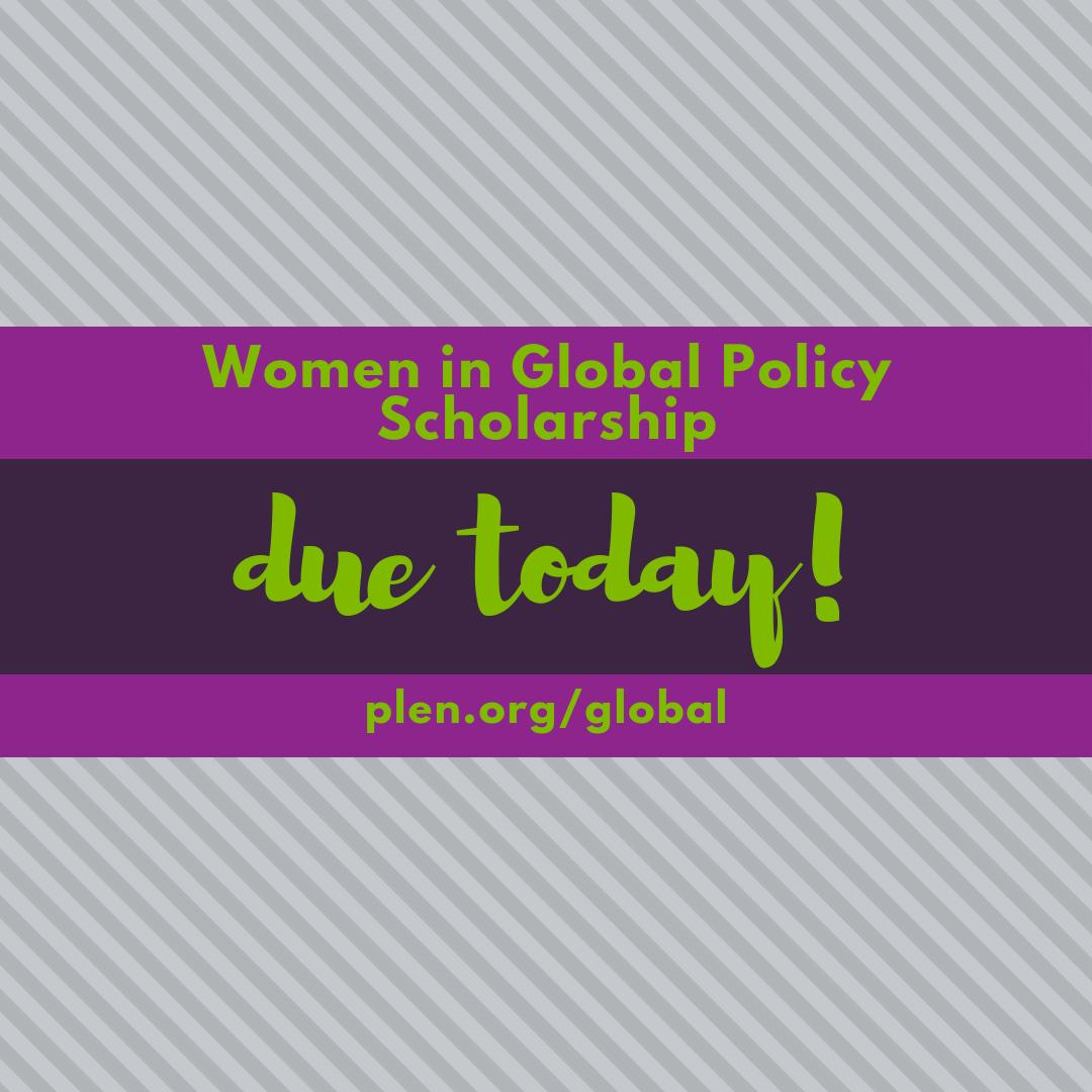 PLENNetwork's tweet photo. Our last seminar of the year is coming up quickly! Join us in DC May 20-24 for #PLENGlobal and gain the skills, confidence, and connections you need to launch your global policy career. ***Scholarship applications are due today!*** https://t.co/Y75lRiFLgL https://t.co/9Lxqm7wTgm