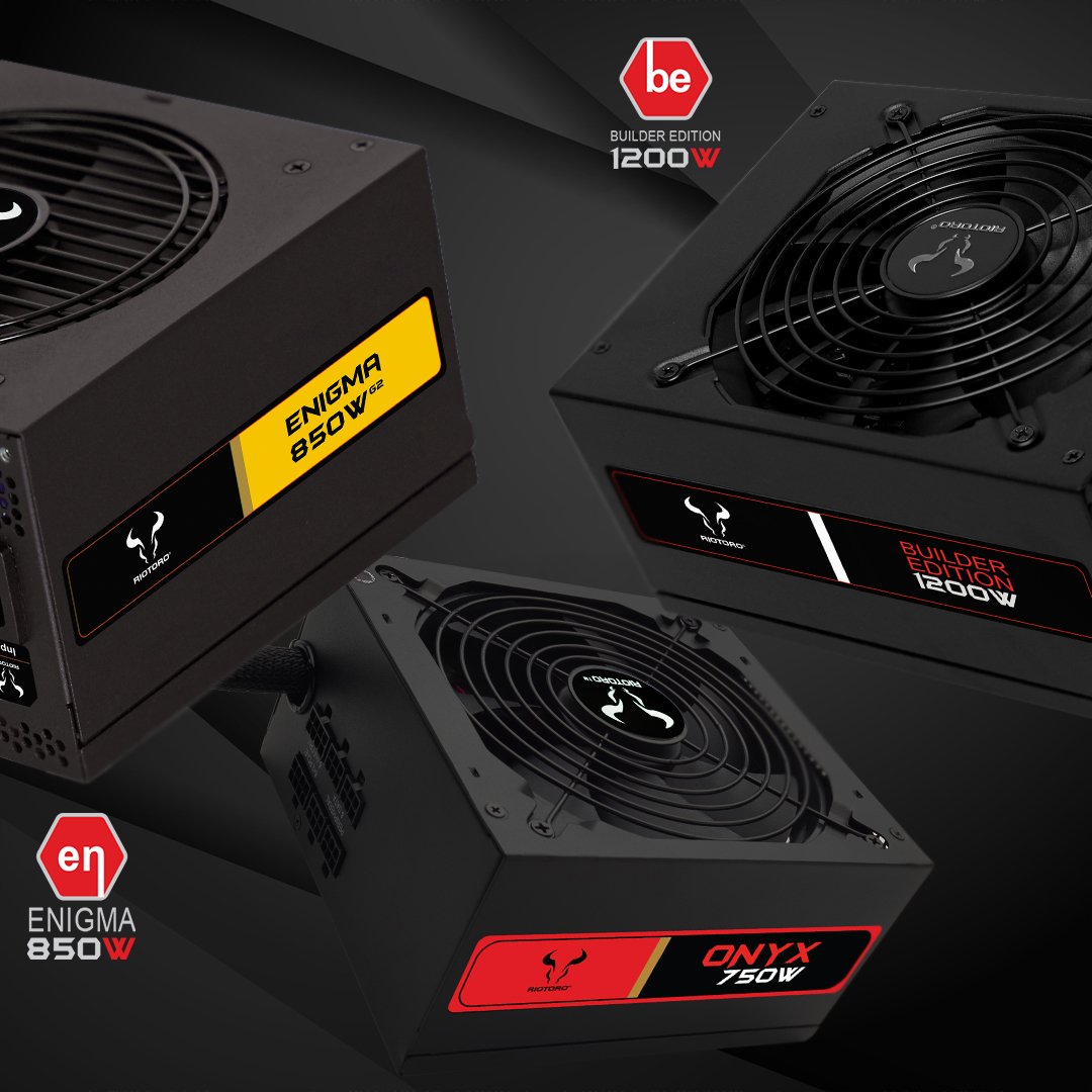 Functional, reliable, efficient and quiet to power your gaming computer! 👾 Check out our entire PSU series on the Riotoro website!