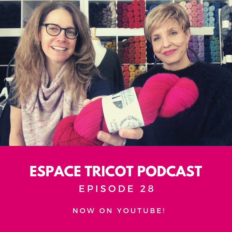 espacetricot's tweet photo. Espace Tricot Podcast – Episode 28! https://t.co/G4pzWsaWcs https://t.co/cWAKhsybSI