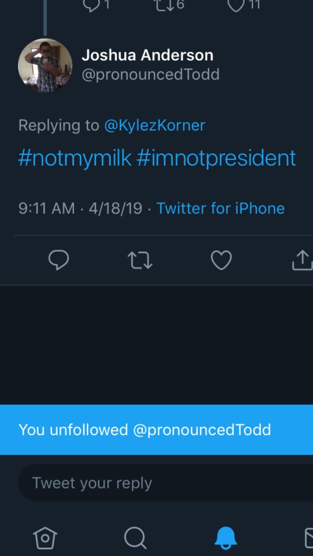 KylezKorner's tweet photo. @pronouncedTodd https://t.co/n97lrvoDVe