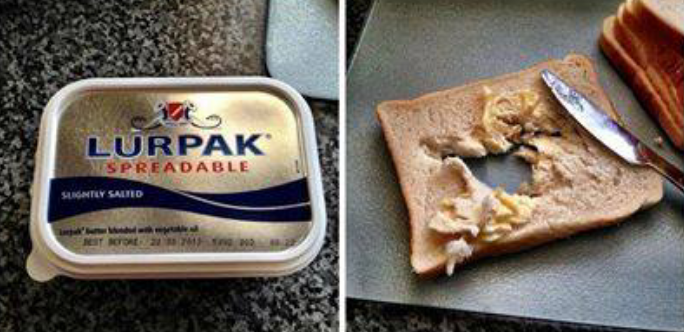 AtJayz's tweet image. It's all lies so may as well just buy real butter!