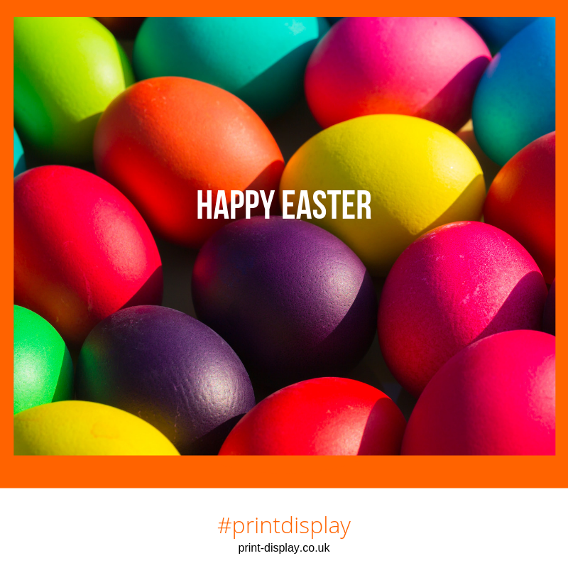 printdisplayuk's tweet photo. Hope you all get chance to enjoy the fantastic weather we've been promised for this bank holiday weekend.  We'll be back in the studio Tuesday morning, 9am.  #HappyEaster https://t.co/PdPdR3wzjA