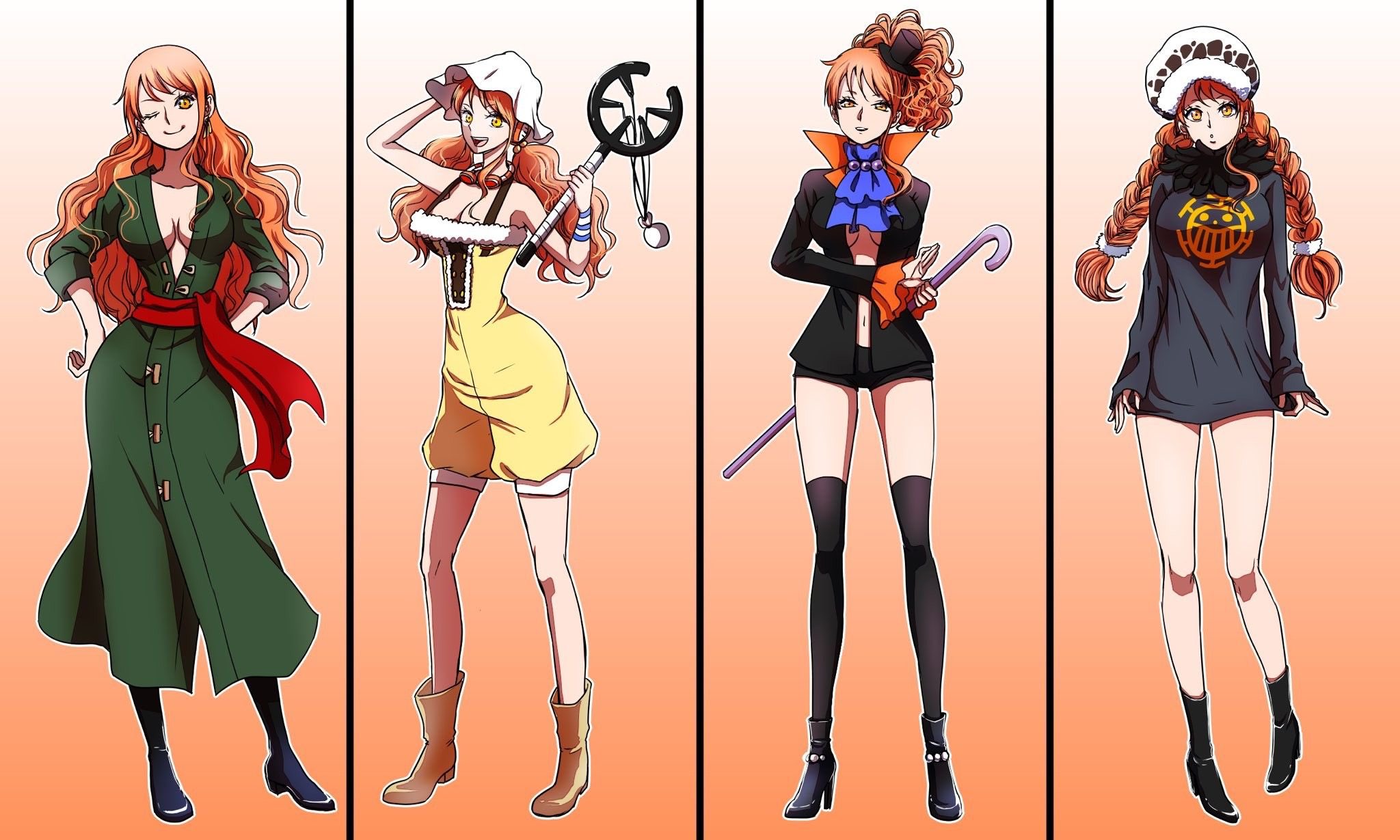 Fc Nami on X: "Vous préférez Nami dans quelle tenue ? Perso je trouve que  celle de Zoro lui va super bien 😍🧡 https://t.co/od1JtF86C0" / X