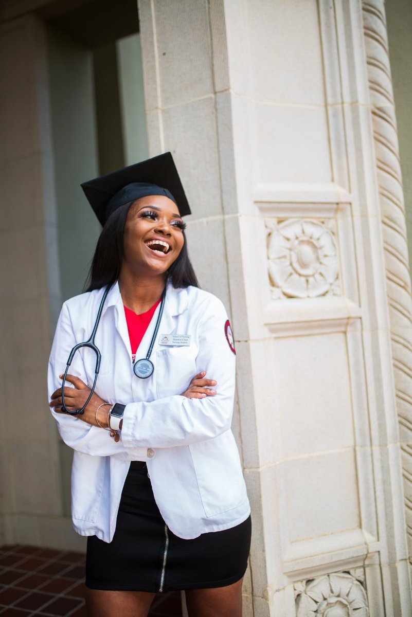 nurse_niya's tweet photo. Because today I passed my graduation test 🙏🏾 &amp; I receive my Bachelors of Science in Nursing in 23 days! Blessed! May 11th, I’m coming for you 🎓 
📸 : @1Cody_ https://t.co/LkDDHZBu0X