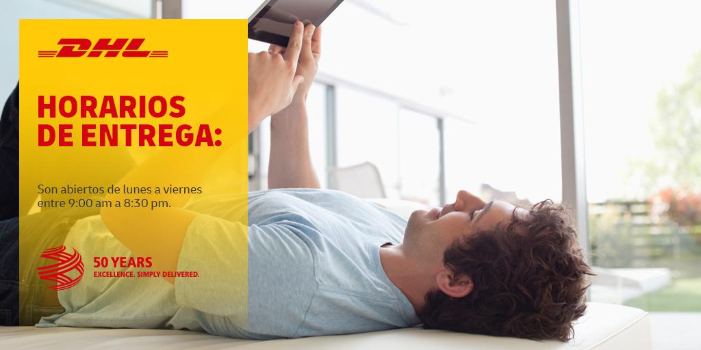 DHLMexayuda's tweet photo. Conoce nuestros horarios de entregas para saber esperar a nuestro courier #DHLFAQs https://t.co/qVvk3gnOl4