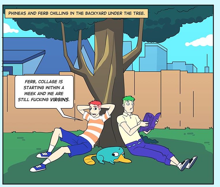 Phineas And Ferb Porn Comics Full - Out of Context Western Porn Comics on Twitter: \