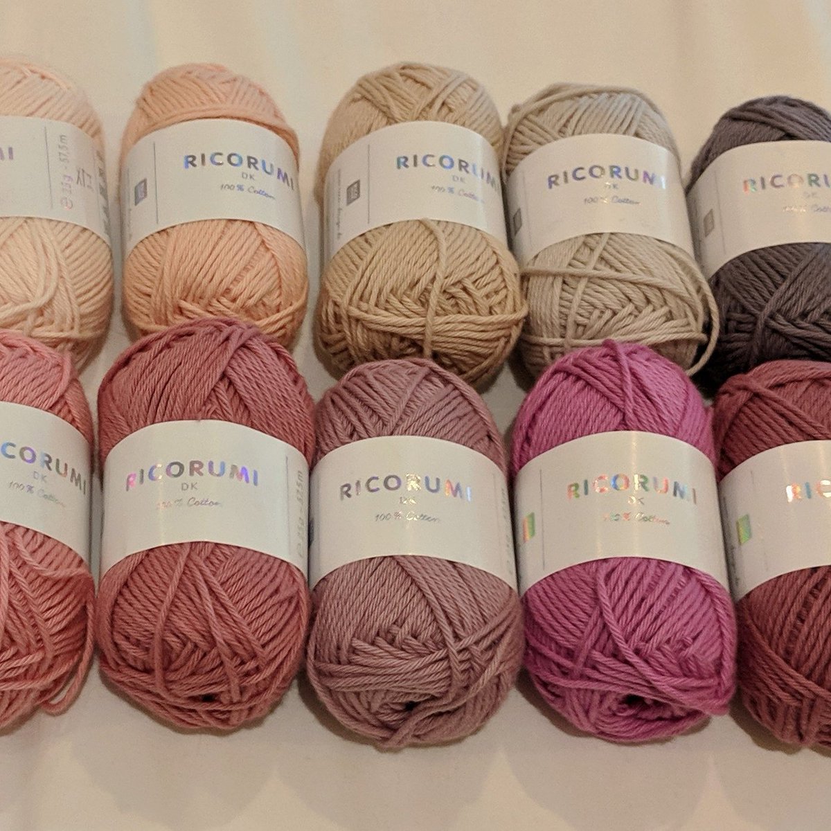 How cute are these? #ricourimi #100%Cottonyarn