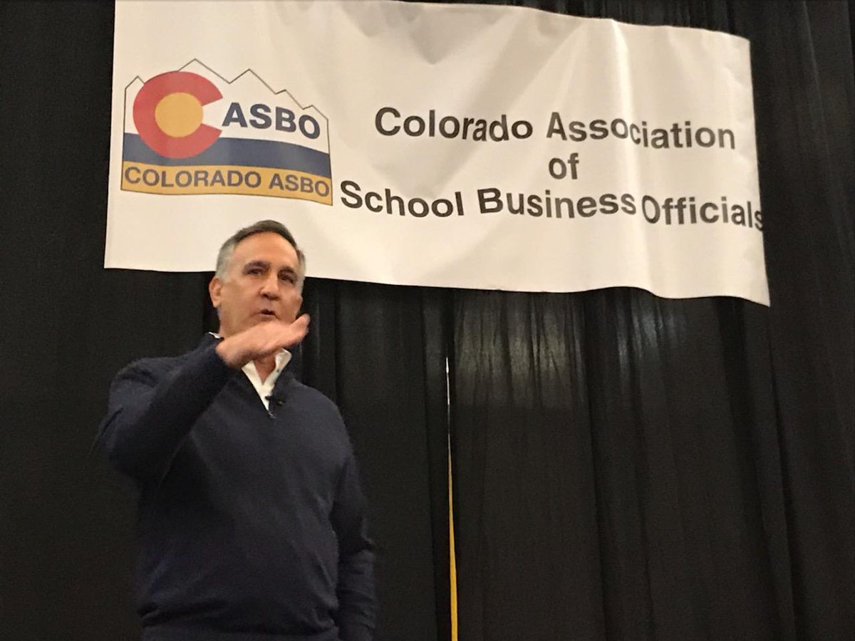 ColoradoASBO's tweet image. Outstanding First General Session #CASBO2019 Spring Conference with Colonel Athens.