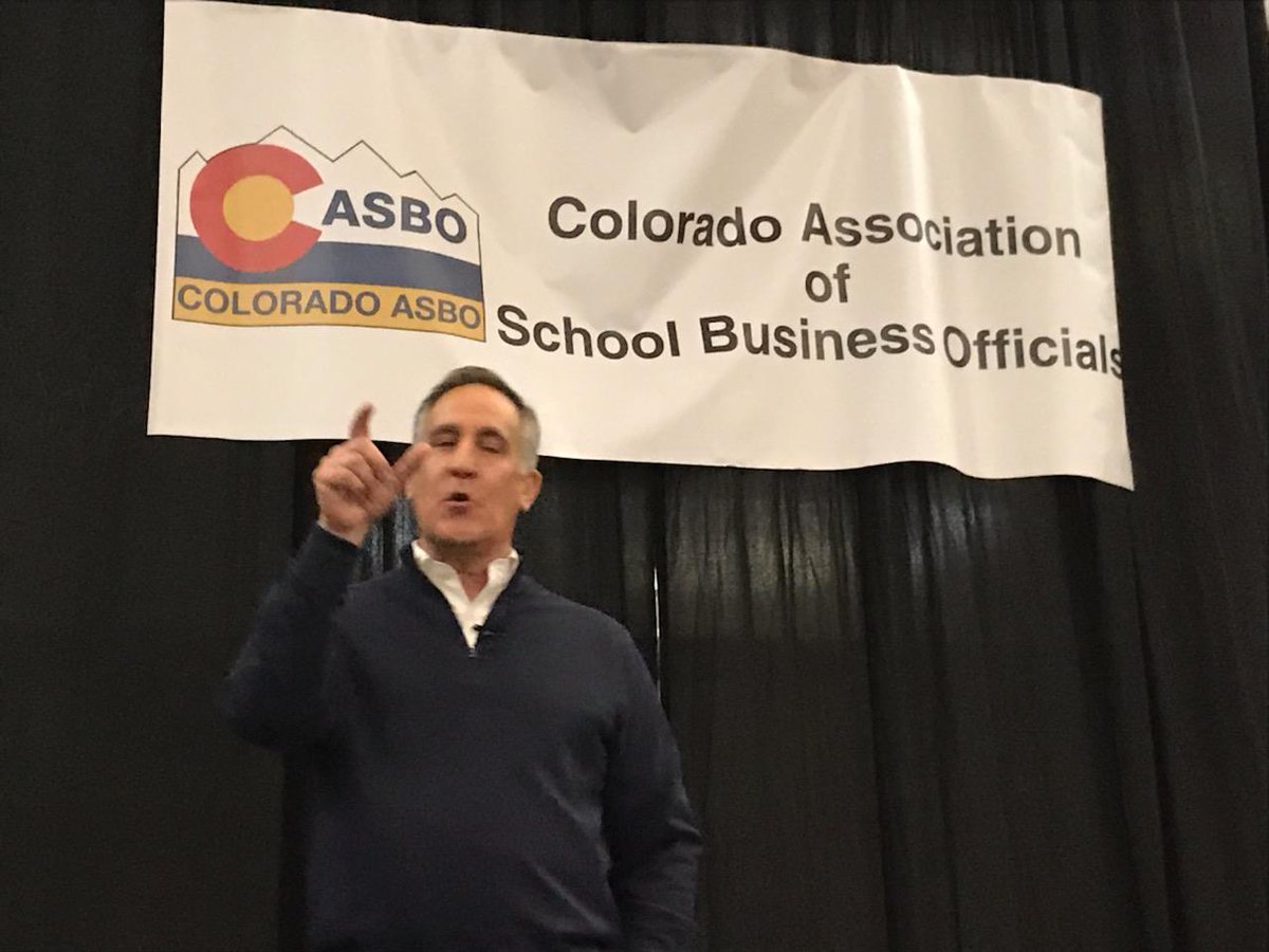 ColoradoASBO's tweet image. Outstanding First General Session #CASBO2019 Spring Conference with Colonel Athens.