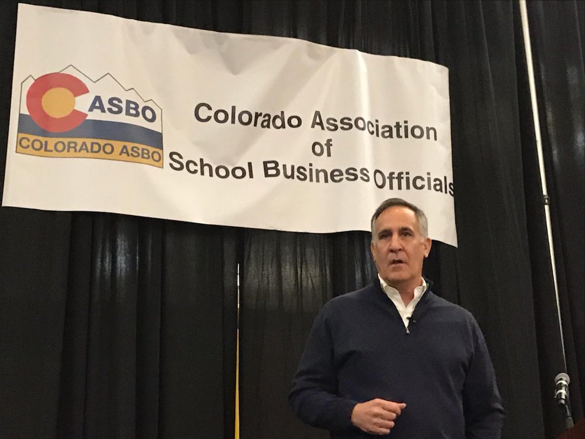 ColoradoASBO's tweet image. Outstanding First General Session #CASBO2019 Spring Conference with Colonel Athens.