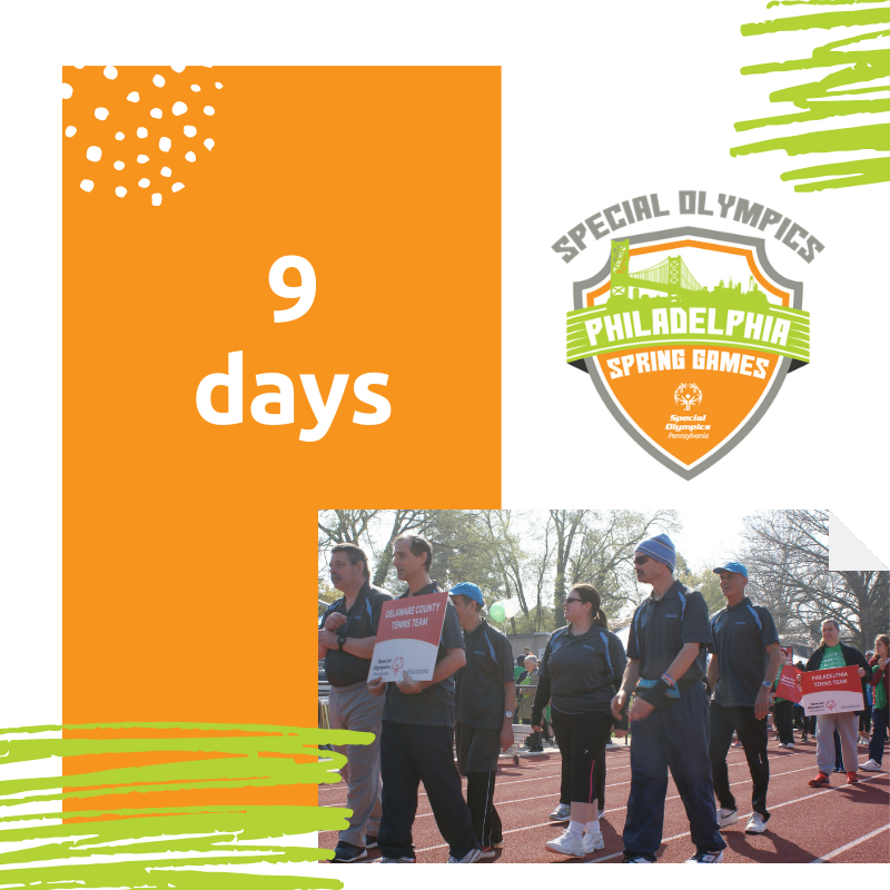 SOPAPhilly's tweet photo. ...and the countdown continues to #PhillySpringGames!
#Athletics #Basketball #Tennis #InclusionRevolution https://t.co/7faeXImprN
