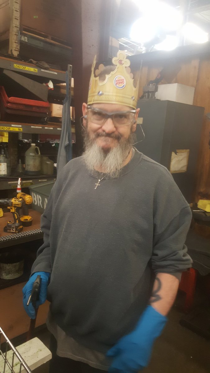 AustinCMaxwell's tweet photo. Me: want anything from @BurgerKing?
Emmet: Ya, one of those sweet fuckin crowns 

😂😂 https://t.co/9DgUgYrLAp
