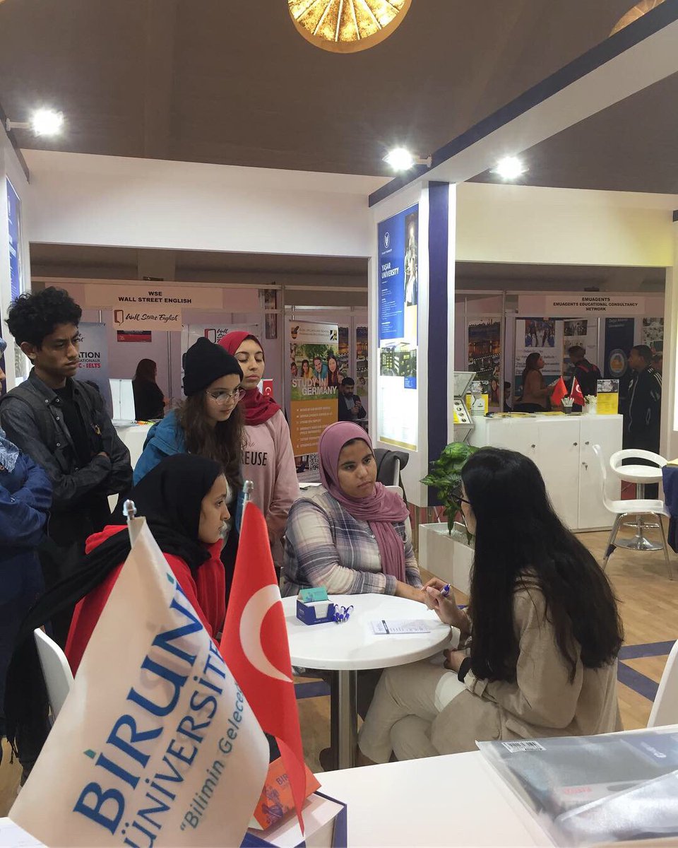 Biruniintoffice's tweet photo. We are in Casablanca/ Morocco. 
Come and visit us at 
StudyinTurkey Pavilion!
  
@DrAdnanYuksel @Biruniedu 

#studyinturkey #educationabroad #morocco #turkey #internationalstudent #marrakech #casablanca #rabat #biruniuniversity #touchyourfuture https://t.co/IuWZeQc26T