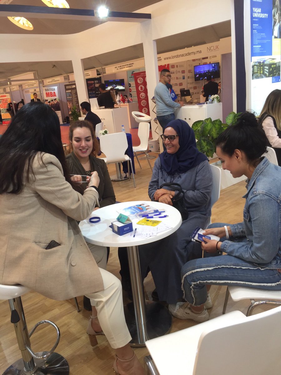 Biruniintoffice's tweet photo. We are in Casablanca/ Morocco. 
Come and visit us at 
StudyinTurkey Pavilion!
  
@DrAdnanYuksel @Biruniedu 

#studyinturkey #educationabroad #morocco #turkey #internationalstudent #marrakech #casablanca #rabat #biruniuniversity #touchyourfuture https://t.co/IuWZeQc26T