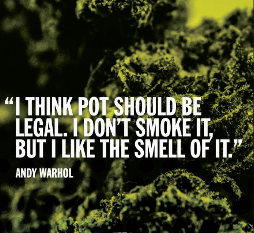 “I think pot should be legal. I don’t smoke it, but I like the smell of it.”
#Weed #Dispensary #Vaporizer  #Vape #health #indica  #Cannabis #kush #marijuana #Kickstarter  #shadedco
