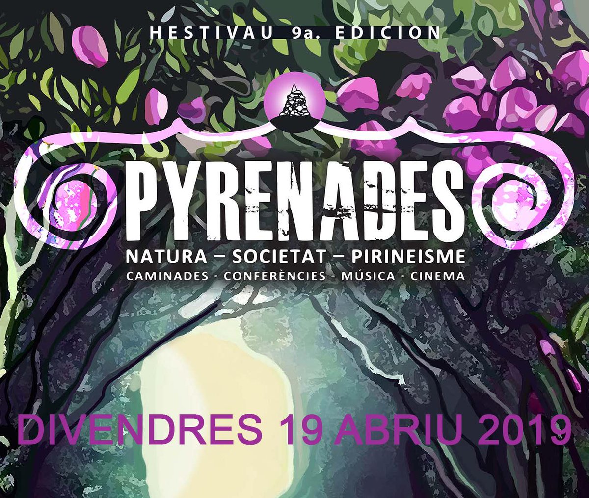 Pyrenades's tweet photo. 🗓 Plan Divendres 19 🗓
👣 8:45h Parking Salardú - CAMINADES 👣 Camí dels marrecs - Ribèra de l'Unhòla
🗣 18:00h PyrenMuseu - CONFERÈNCES 🗣Elogio del fracaso
🎦 💥21:45h💥 - CINEMA MUNTANYA 🎦 A LAND SHAPED BY WOMEN + debat de l’esport d’hivern femení. 
#pyrenades2019 @Val_dAran https://t.co/3jVndHpOHe