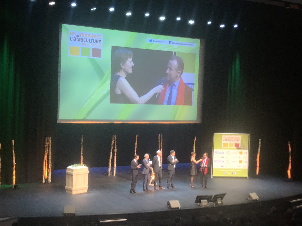 Aujourd’hui en #cotedor c’est les Trophées de l’Agriculture, une manière de féliciter les précurseurs et les novateurs du monde agricole ! #ja21 #agriculture_21