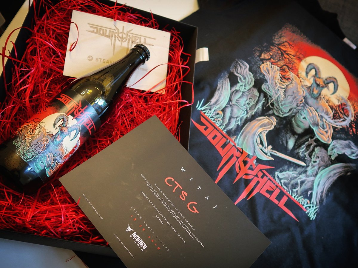 CTSG87's tweet image. Ależ mi się ta prasówka podoba. Gwarantuję, że nic z tego zestawu się nie zmarnuje. ;)

#DownToHell od #RedDevStudio już od dziś w Steamowym Early Accessie.