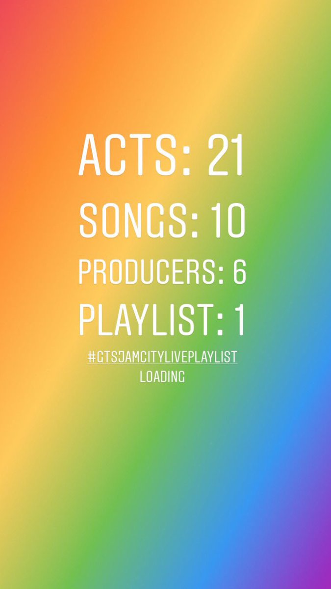 WASSAP_IBADAN's tweet photo. This is surely gonna blow your mind.
21 artists
10 songs
6 producers
1 playlist.
#GTSpresents GTS JAMCITY LIVE PLAYLIST.
#GTSJamCityLive
#GTSJamCityLivePlaylist https://t.co/RdrdeuR4Ks