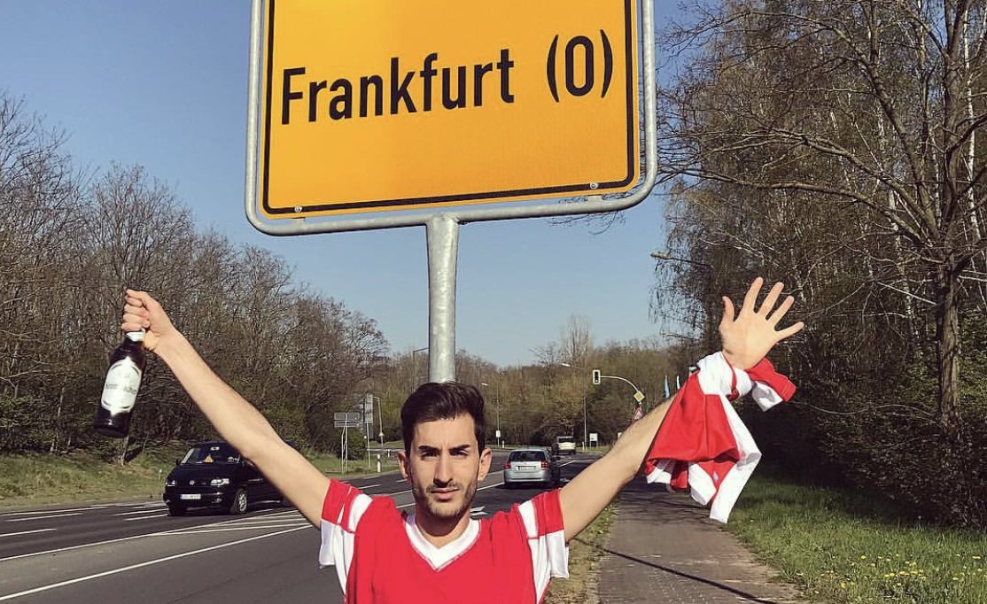 A 28-hour road trip.

Ending up in the wrong Frankfurt.

And then his team gets knocked out.

What. A. Nightmare. 😂

Full story: bbc.in/2Zkonwo