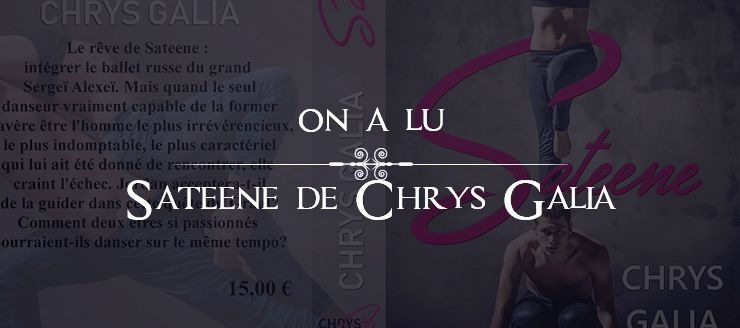 [#Life]

Fusionner 2 de nos passions c'est possible ? Grâce au #roman #Sateene, ça l'est : les #livres et la #danse classique ! Le rêve de Sateene (personnage principal) ? Intégrer un certain #ballet #russe 💃🏻

👋🏻 <a href="/CHRYS_GALIA/">CHRYS GALIA</a> 

#Livre #lecture 

buff.ly/2BfwnXs