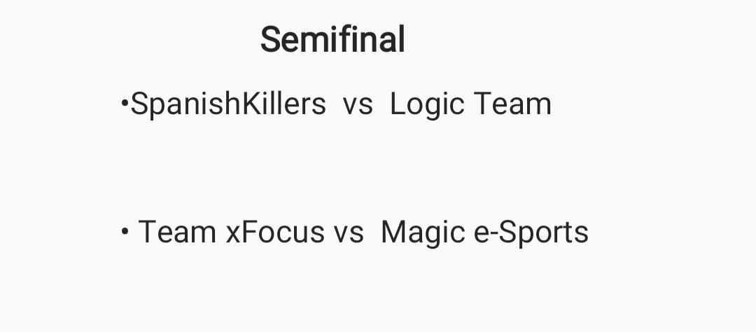 Semifinal de <a href="/LogicESPA/">LogicCupESP🇪🇸</a> suerte a todos!!!