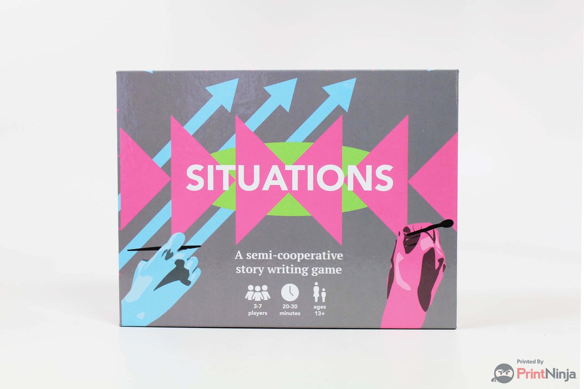 situations_game's tweet photo. This is an actual printed copy of Situations! https://t.co/llHsO8ytoj