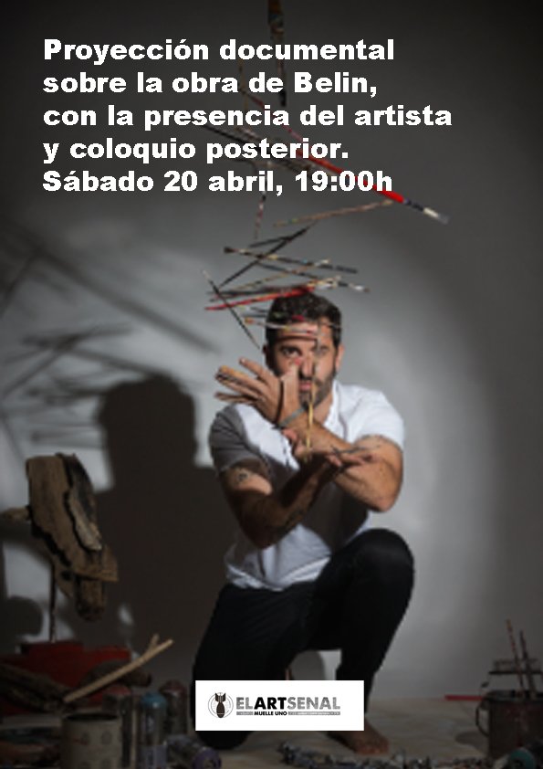 El sábado a las 19:00h estáis todos invitados a la proyección documental sobre la obra de Belin <a href="/Belin_one/">BELIN</a> , con la presencia del artista y coloquio posterior. 😍
#malagaarte #culturamalaga #malagacultura #artemalaga