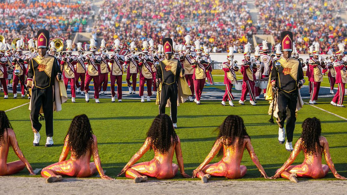 brooklynrwhite's tweet photo. If you liked HΘMΣCΘMING, you should def watch 'Marching Orders'. It's a @netflix series about the Bethune-Cookman (a legendary, southern HBCU)  marching band. https://t.co/08iF9kiJYh