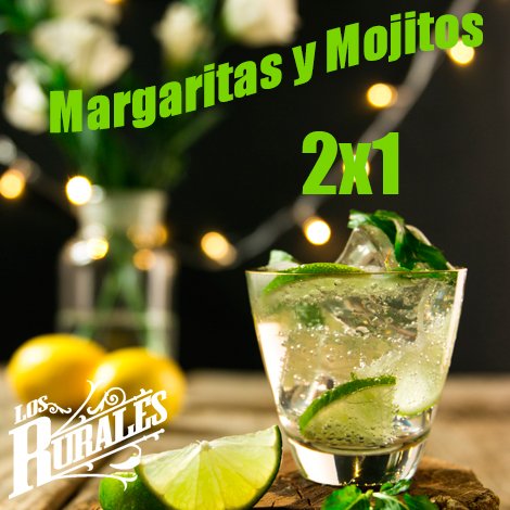 Amigos, debido a su preferencia, el día de hoy #LosRurales estará abierto hasta las 2am.

¡Mojitos y Margaritas al 2x1!

Los esperamos en Puebla esquina Valladolid, en La Roma, para luchar juntos contra este calor 🍸🤜 🥵.

¡Gracias!

#LaRoma
#cdmx
#LosRurales