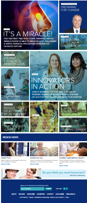 WaveHealthMag's tweet photo. The latest issue of Wave, #Winnipeg's #health and #wellness magazine, is now ready to read online. Check it out at https://t.co/HXdHy9FUU1  #winnipegnews https://t.co/cX31hc5EM9