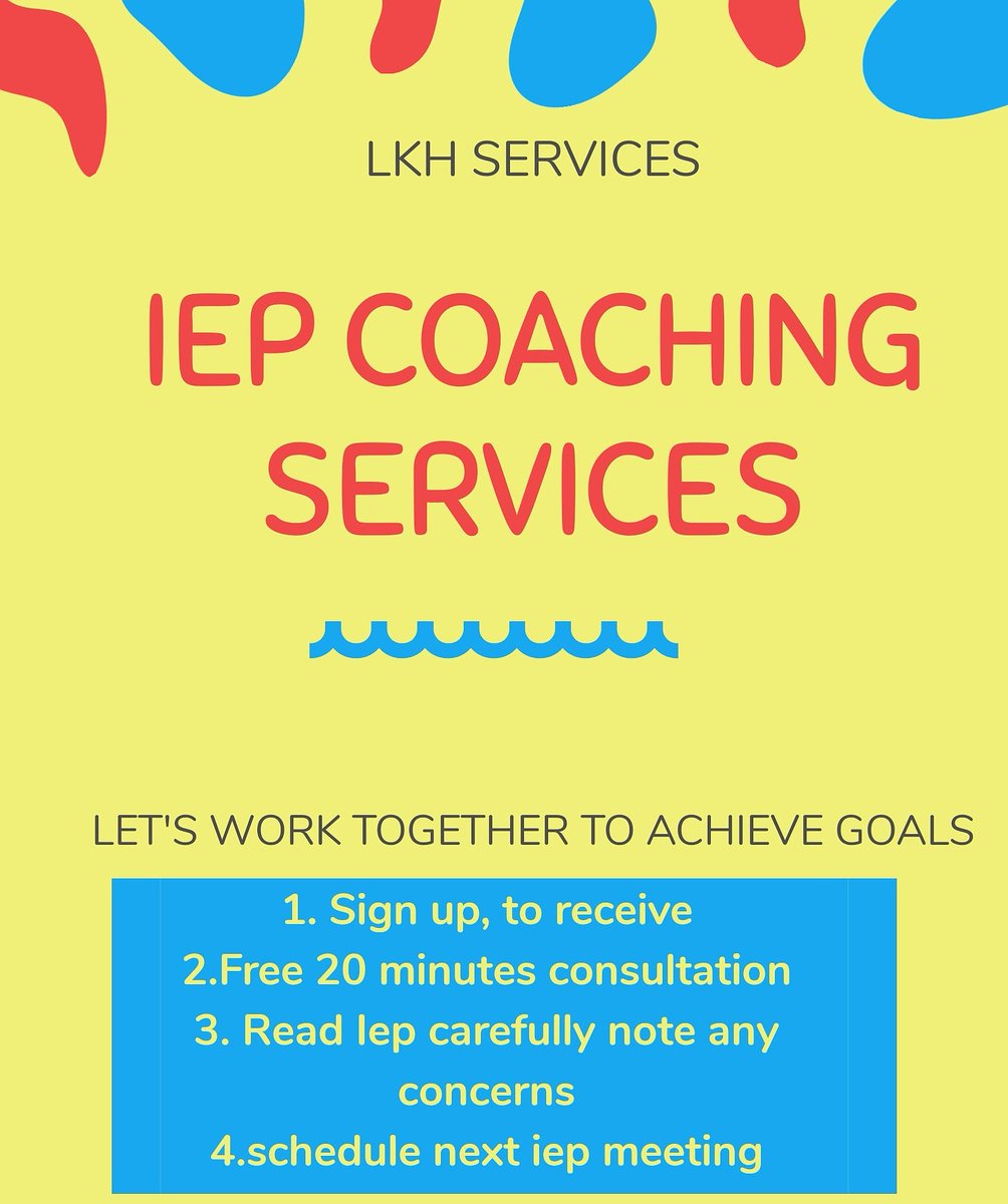 LKHSERVICES's tweet photo. #specialeducation #iep #Autism #ABA https://t.co/Z74PVVKRHV