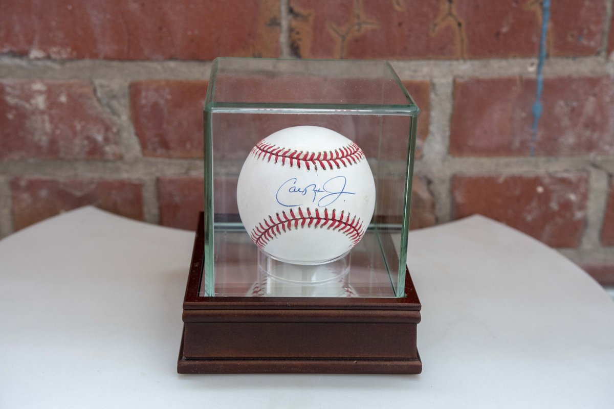 World Series champion &amp; MLB MVP Cal Ripken's signed baseball will be on display at the #COTH Chance Auction! Buy your tickets today &amp; use promo code "auction" at checkout to receive raffle tickets with your order ($20 value)!

#COTH2019 #fundraising #charity #giving #ICSH