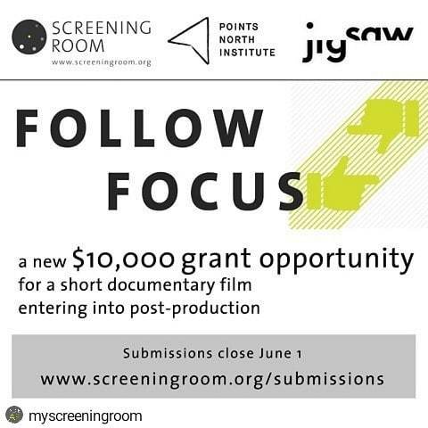 Jigsaw Productions (@jigsawprods) on Twitter photo Apply to the Follow Focus grant to fund your short docs in post!
#Repost <a href="/myscreeningroom/">ScreeningRoom</a>
• • • • •
Introducing Follow Focus, a new grant opportunity for a short documentary film entering post-production! We are partnering with <a href="/jigsawprods/">Jigsaw Productions</a> and … bit.ly/2GslWiq Apply to the Follow Focus grant to fund your short docs in post!
#Repost <a href="/myscreeningroom/">ScreeningRoom</a>
• • • • •
Introducing Follow Focus, a new grant opportunity for a short documentary film entering post-production! We are partnering with <a href="/jigsawprods/">Jigsaw Productions</a> and … bit.ly/2GslWiq