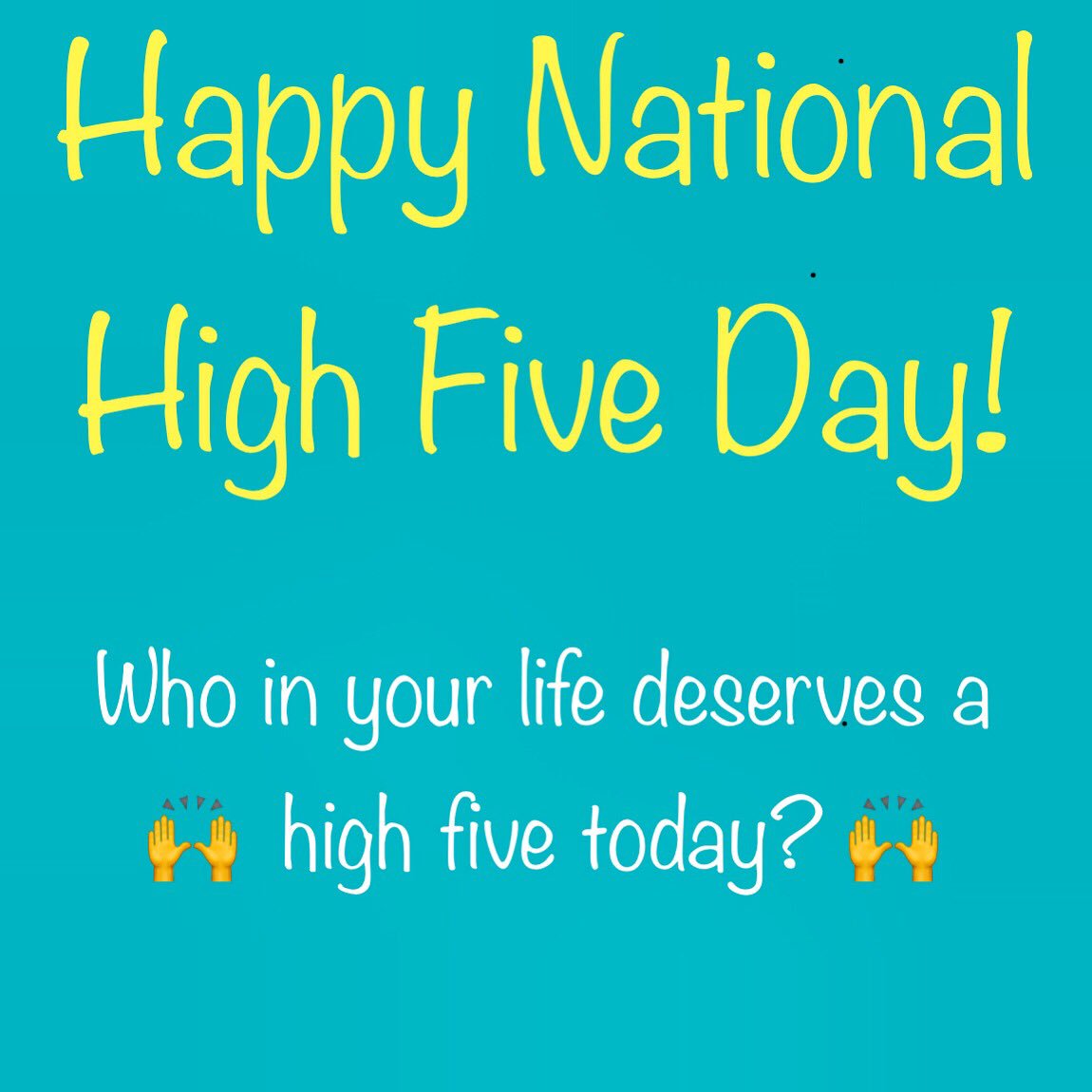 highfivemvmnt's tweet photo. Who doesn’t love a high five?   #jointhemovement #expressgratitude #rewardgoodservicemakesomeonesday #positivevibes #positivity #customerservice #employeeengagement #NH5D #spreadgoodvibes #virtualhighfivechallenge https://t.co/c5AbPrEzX0