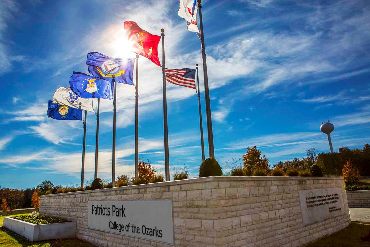 Please join College of the Ozarks at Patriots Park on April 24  at 2pm as we dedicate The Global War on Terrorism Memorial, and honor all those who have served our great nation. #GWOT2019