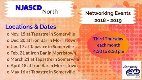 All educators need a tribe. ASCD North Networking events are a great place to connect. Wonderful seeing everyone tonight. <a href="/mmingle1/">Dr. Matthew Mingle</a> <a href="/Baskina87/">Amy Baskin</a> <a href="/NatalieFranzi/">Natalie Franzi Dougherty</a> <a href="/MPCrudele/">Monica Crudele</a> <a href="/richardsonannev/">Anne V. Richardson</a>
