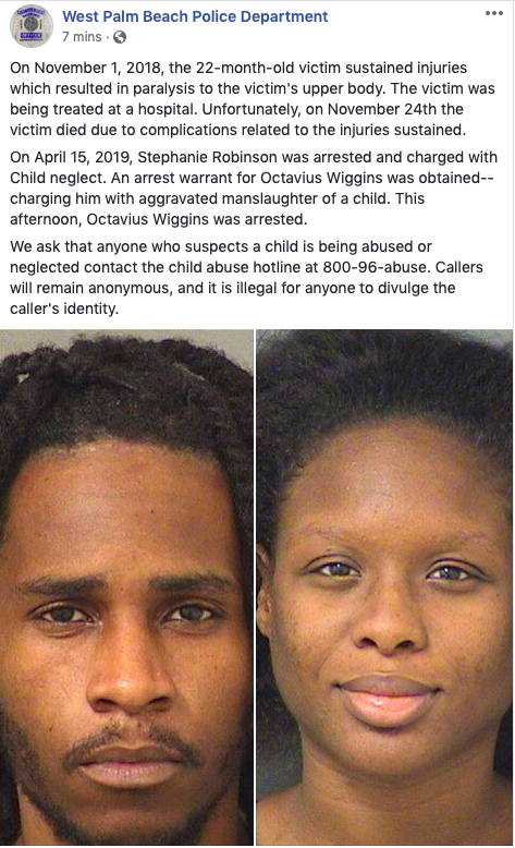 If you suspect child neglect or abuse, call the Florida Abuse Hotline 800-96-Abuse. You will remain anonymous &amp; it is illegal to reveal the caller's identity.