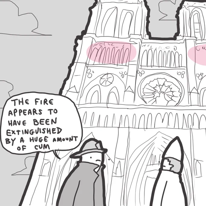 if notre dame had a burn fetish 