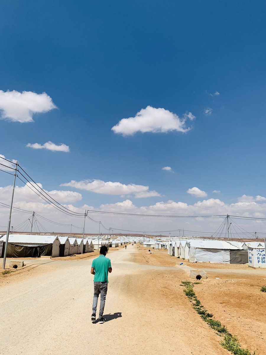 kaigalway's tweet photo. Cooking in Azraq Refugee Camp a truly amazing experience, we all agreed if you cook with love it doesn’t matter what you have @jodyhclarke @UNHCRIreland @UNHCRJordan #35thousand https://t.co/EcmGrqbtUi