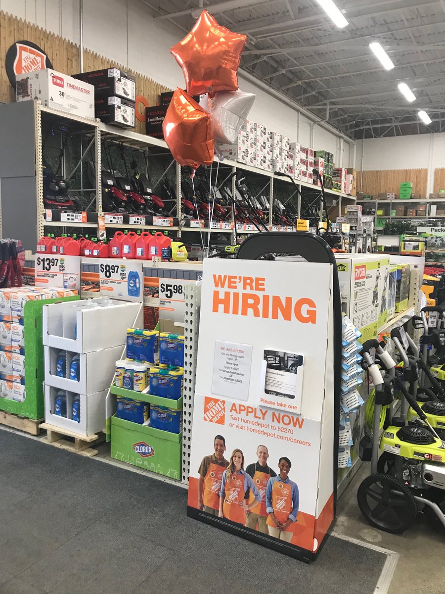 Are you looking for an amazing place to work?  If so, please stop into one of our Capital District Home Depot Store’s today for an interview.