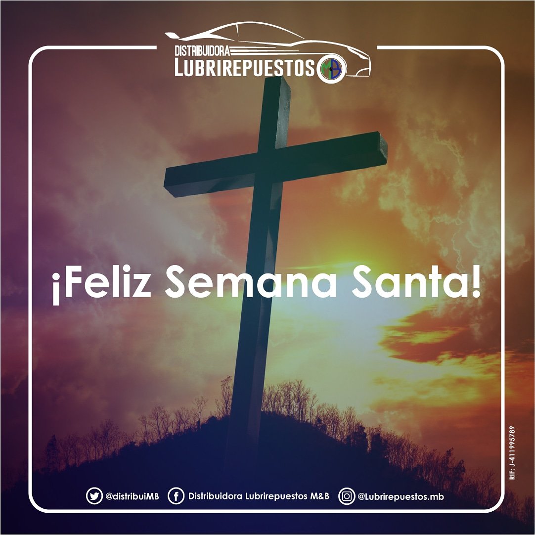 distribuiMB's tweet photo. ¡Feliz semana santa te deseamos a ti! 
Recuerda si vas de viaje conducir con cuidado.

#18Abr #SemanaSanta #FestivalSemanaSanta2019 #Autos https://t.co/4graEuutWS