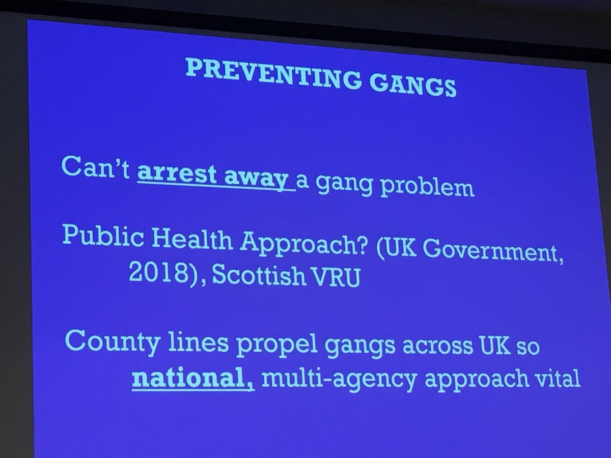 fabtic_ltd's tweet photo. We cannot arrest children out of gang membership; working with children and their families, and school inclusion, are key. Professor Jane Wood during her inaugural lecture @core_fp #ProfWoodGangs https://t.co/W3h8uoLOo7