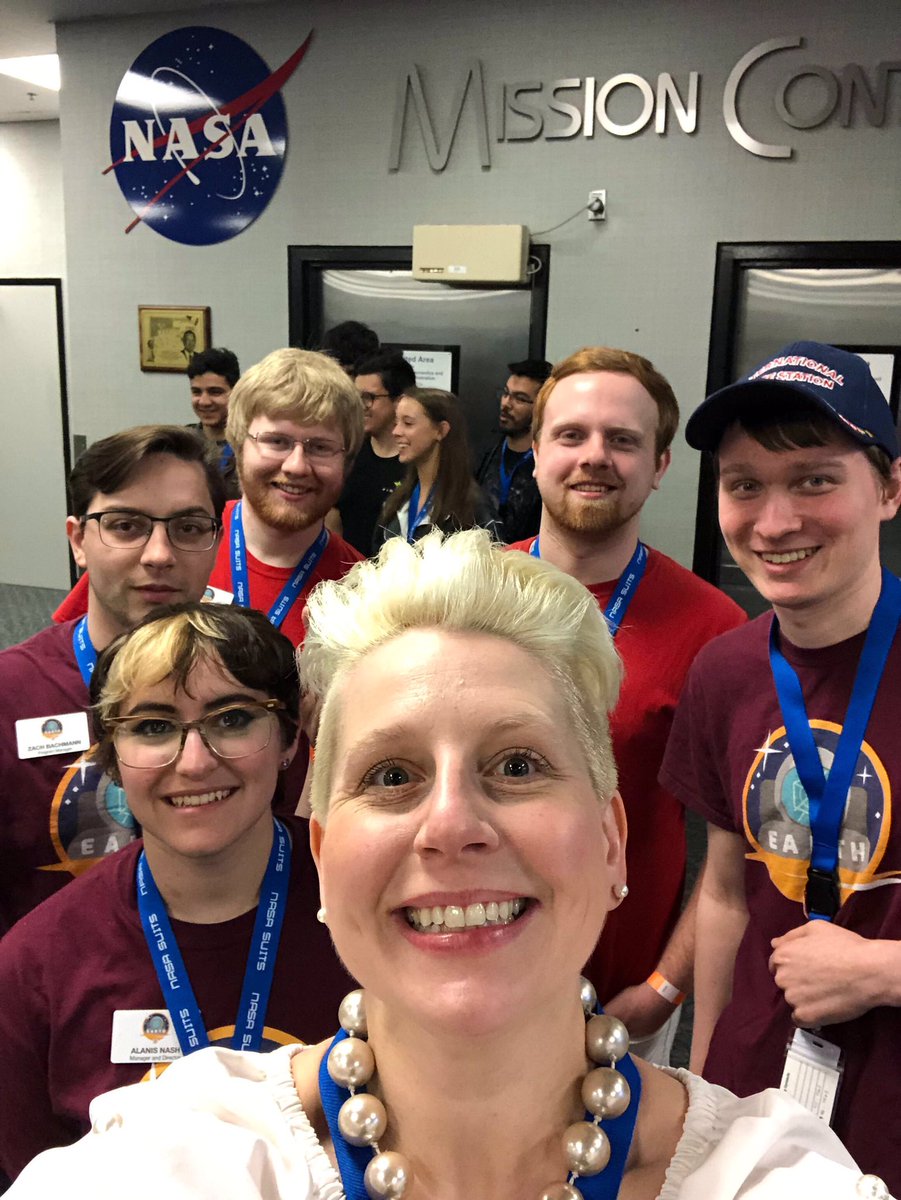 SuitsBUEarth's tweet photo. We had such a great tour this morning. #NASACodes #NASAsuits @NASA_Johnson @NASAedu https://t.co/9IpEdG6UVy